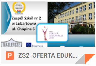 Oferta edukacyjna ZS nr 2 w Lubartowie